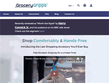 Tablet Screenshot of grocerygripps.com